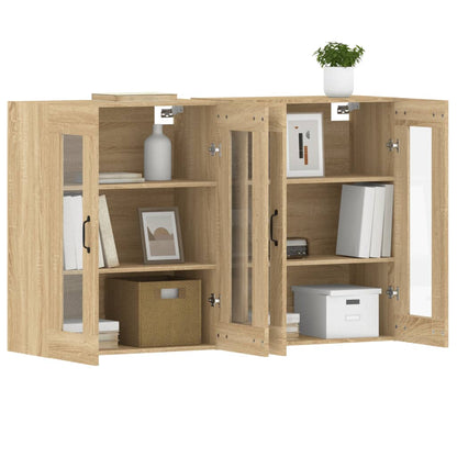 Väggskåp Sonoma Ek 2 st