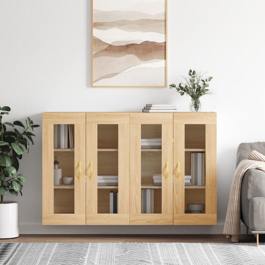 Väggskåp Sonoma Ek 2 st