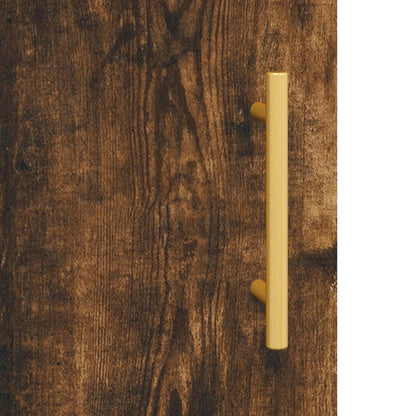 Väggskåp Rökfärgad Ek 2 st