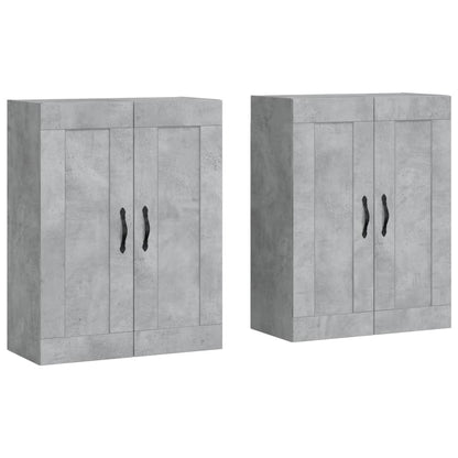 Väggskåp Betonggrå 2 st