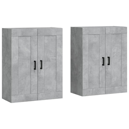 Väggskåp Betonggrå 2 st