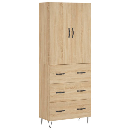 Skåp Sonoma Ek 69,5x34x180 cm