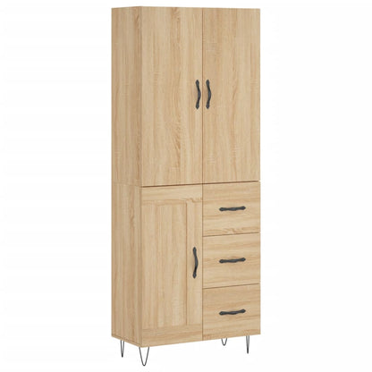 Skåp Sonoma Ek 69,5x34x180 cm