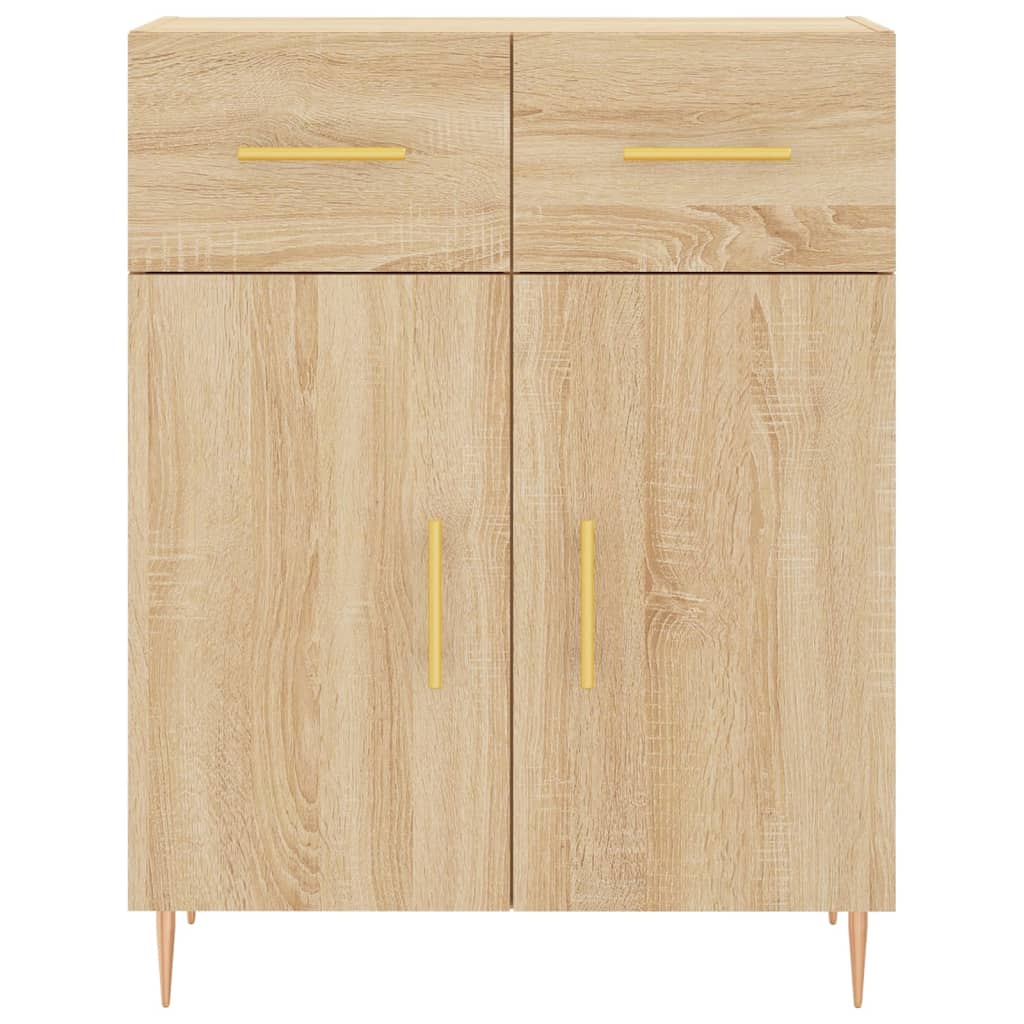 Skåp Sonoma Ek 69,5x34x180 cm