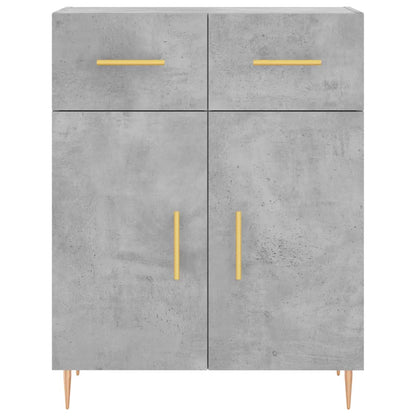Skåp Betonggrå 69,5x34x180 cm