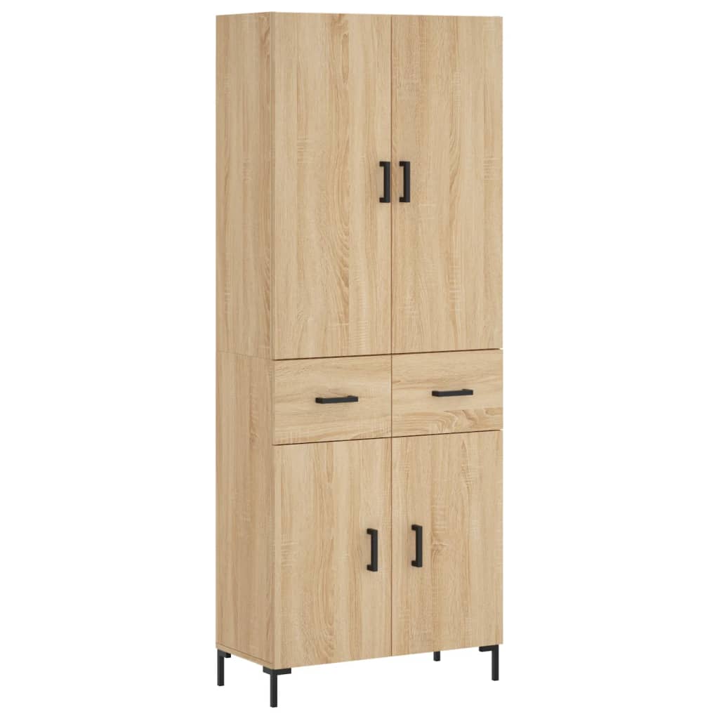 Skåp Sonoma Ek 69,5x34x180 cm