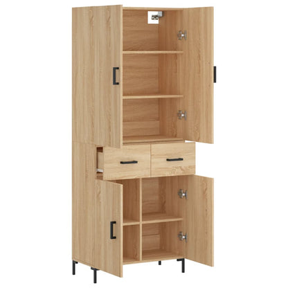 Skåp Sonoma Ek 69,5x34x180 cm