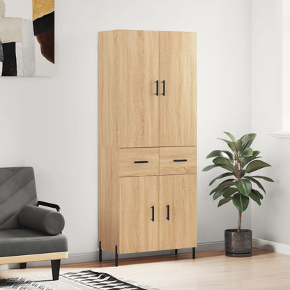 Skåp Sonoma Ek 69,5x34x180 cm