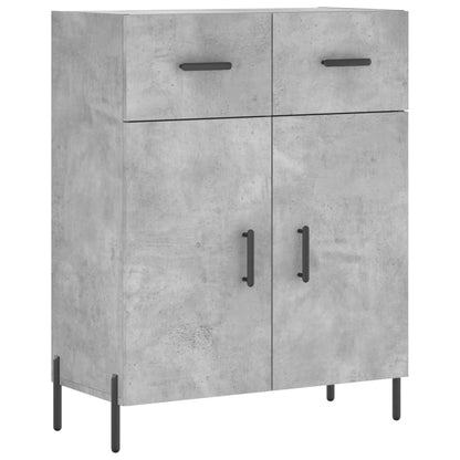 Skåp Betonggrå 69,5x34x180 cm