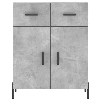 Skåp Betonggrå 69,5x34x180 cm