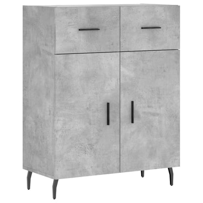 Skåp Betonggrå 69,5x34x180 cm