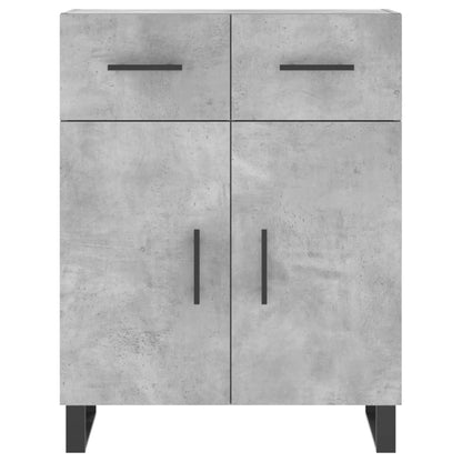 Skåp Betonggrå 69,5x34x180 cm
