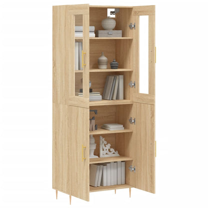 Skåp Sonoma Ek 69,5x34x180 cm