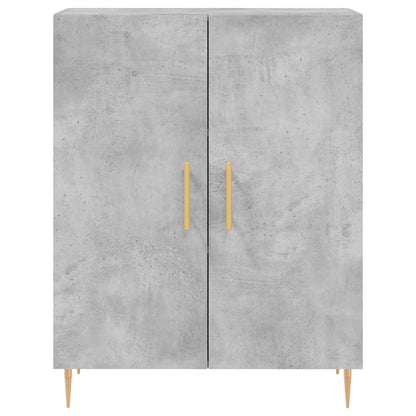 Skåp Betonggrå 69,5x34x180 cm