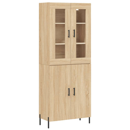 Skåp Sonoma Ek 69,5x34x180 cm