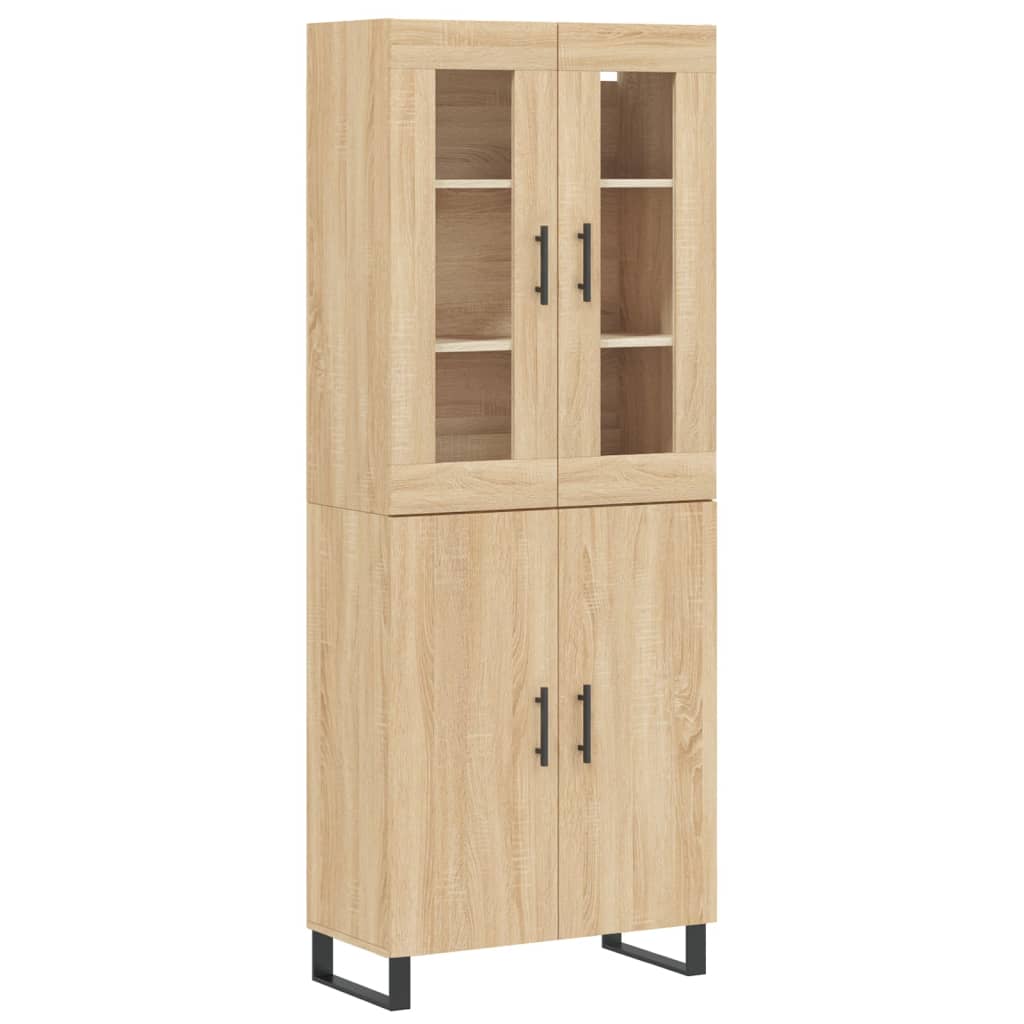 Skåp Sonoma Ek 69,5x34x180 cm