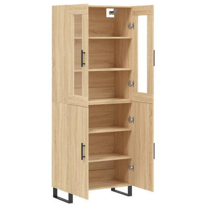 Skåp Sonoma Ek 69,5x34x180 cm