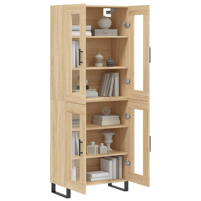 Skåp Sonoma Ek 69,5x34x180 cm