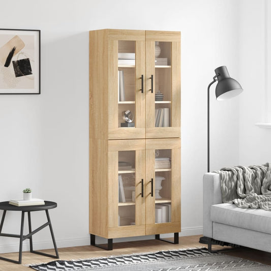 Skåp Sonoma Ek 69,5x34x180 cm