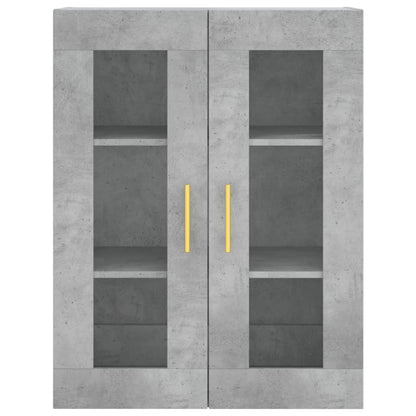 Skåp Betonggrå 69,5x34x180 cm