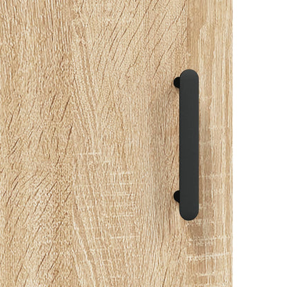 Skåp Sonoma Ek 69,5x34x180 cm