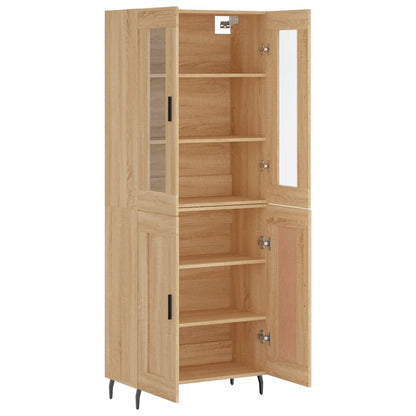 Skåp Sonoma Ek 69,5x34x180 cm