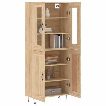 Skåp Sonoma Ek 69,5x34x180 cm
