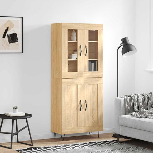 Skåp Sonoma Ek 69,5x34x180 cm