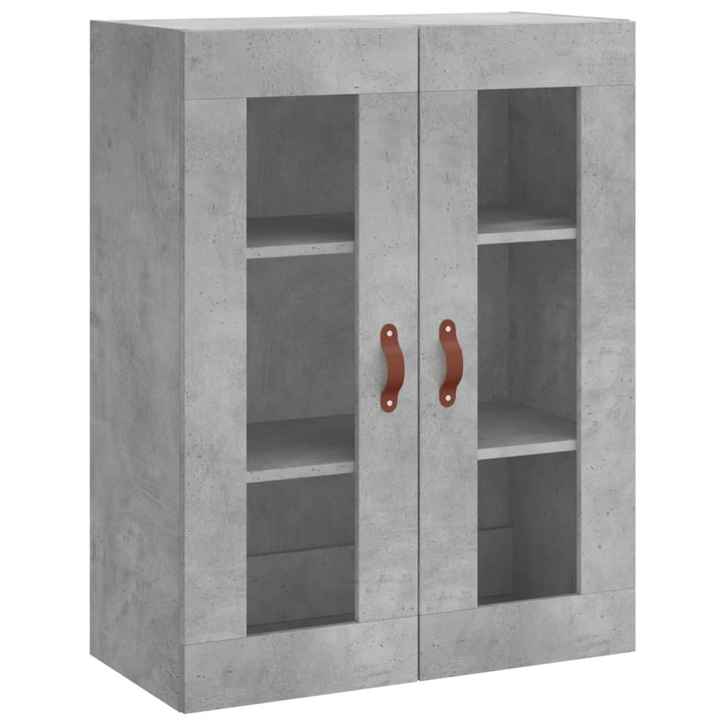 Skåp Betonggrå 69,5x34x180 cm