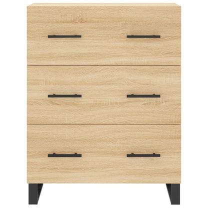 Skåp Sonoma Ek 69,5x34x180 cm