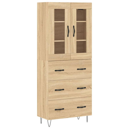 Skåp Sonoma Ek 69,5x34x180 cm