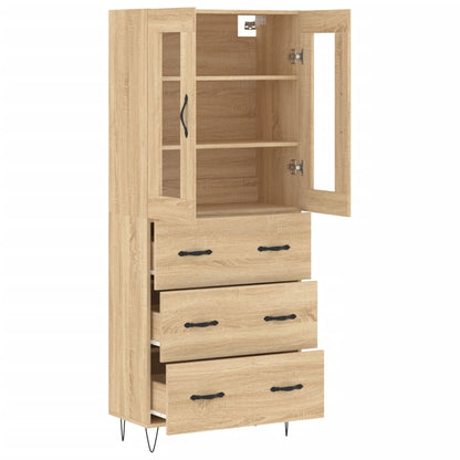 Skåp Sonoma Ek 69,5x34x180 cm