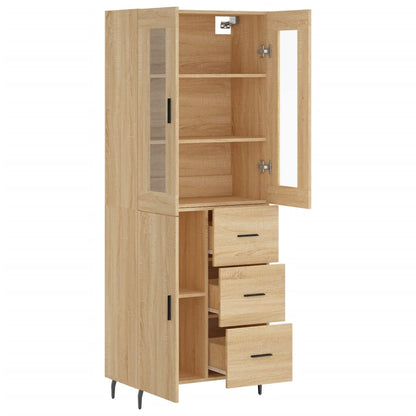 Skåp Sonoma Ek 69,5x34x180 cm