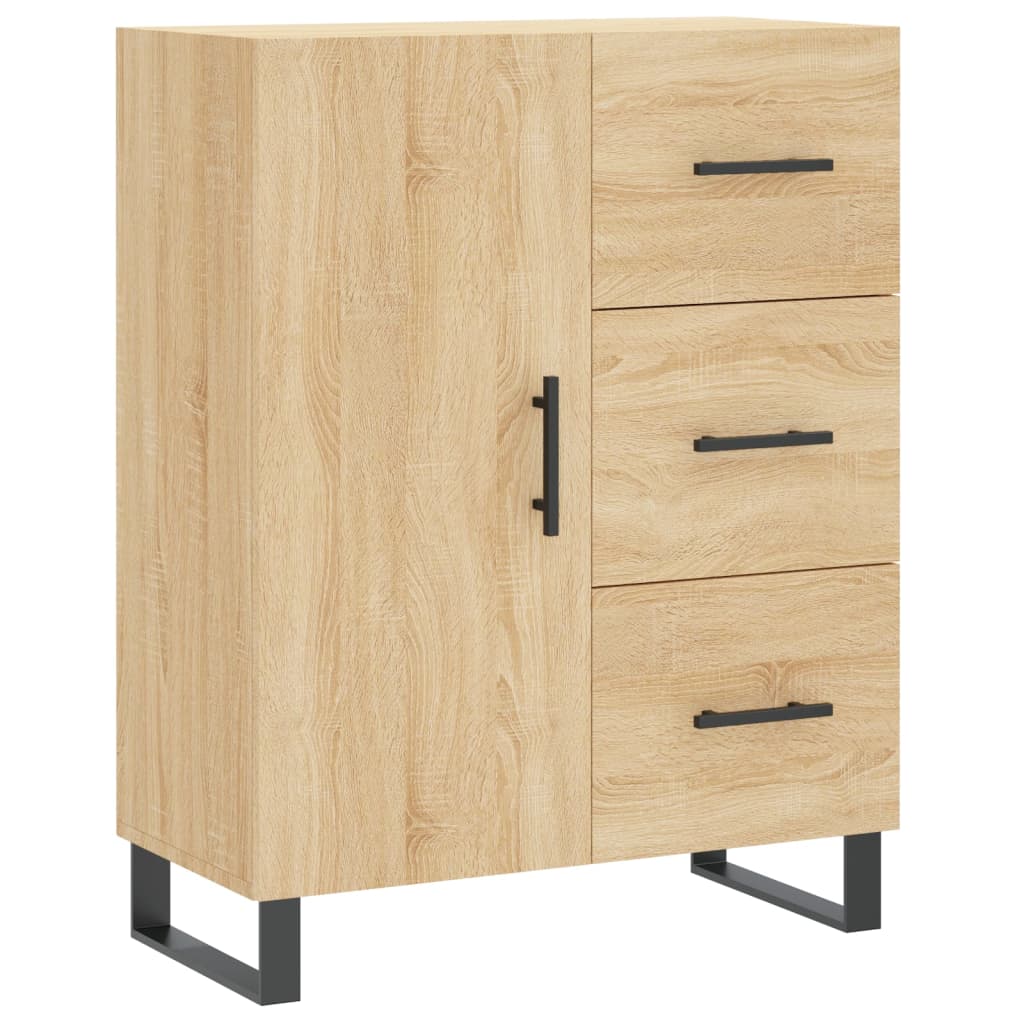 Skåp Sonoma Ek 69,5x34x180 cm