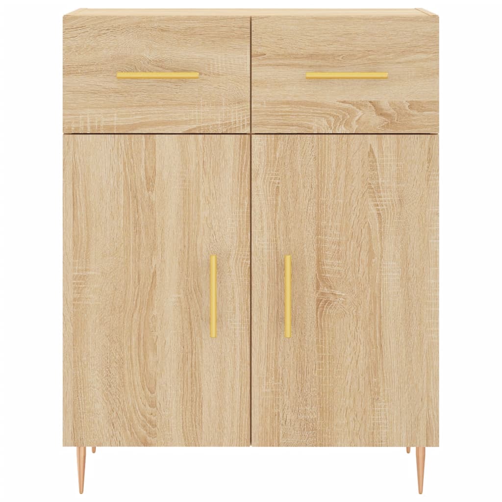 Skåp Sonoma Ek 69,5x34x180 cm