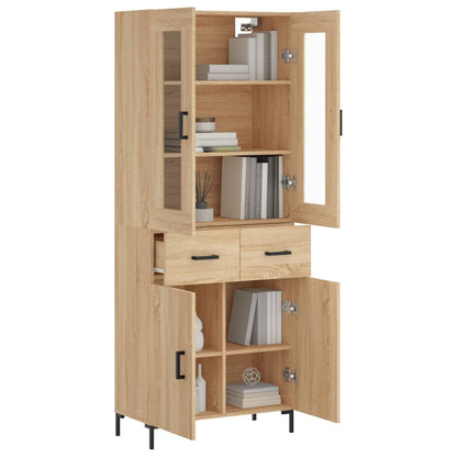 Skåp Sonoma Ek 69,5x34x180 cm