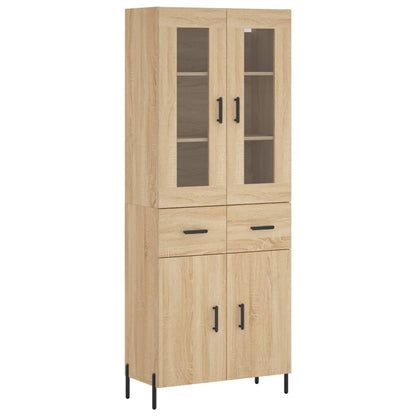 Skåp Sonoma Ek 69,5x34x180 cm