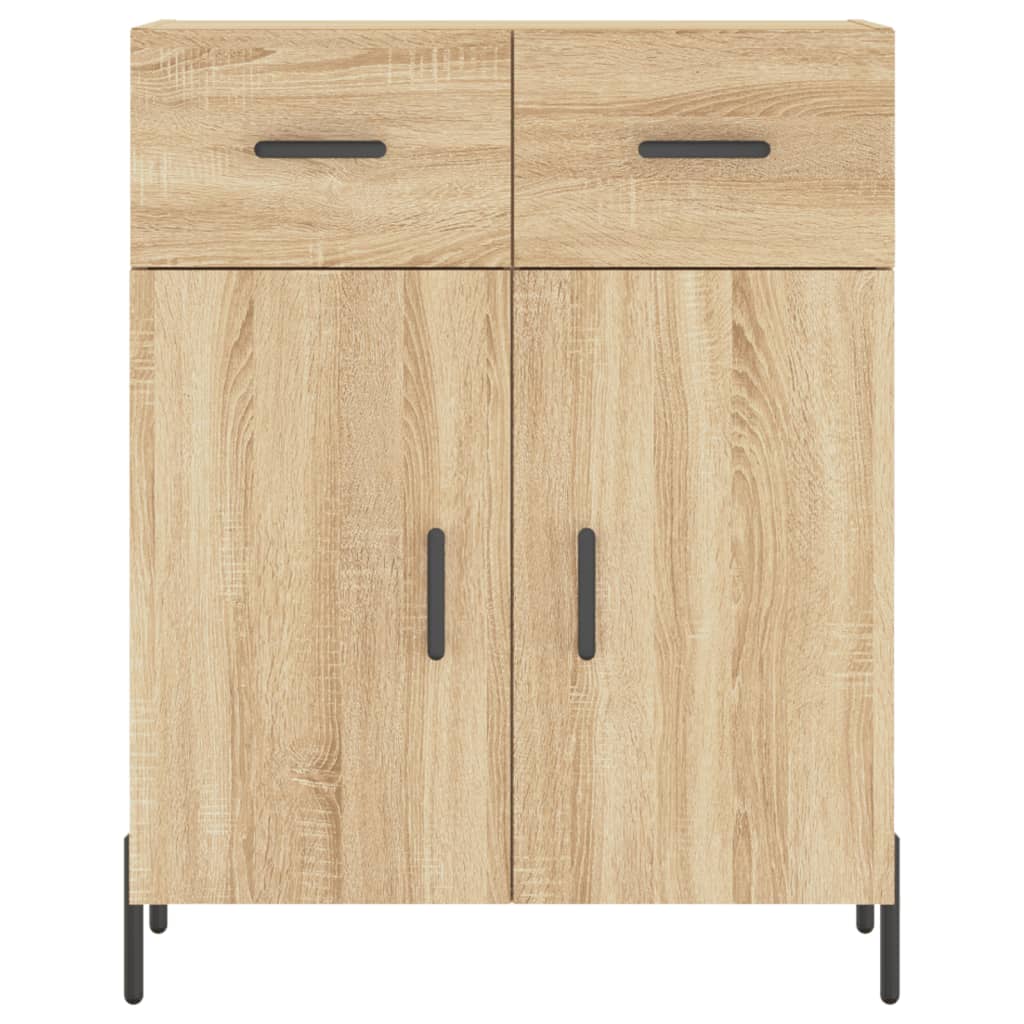 Skåp Sonoma Ek 69,5x34x180 cm