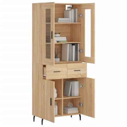 Skåp Sonoma Ek 69,5x34x180 cm
