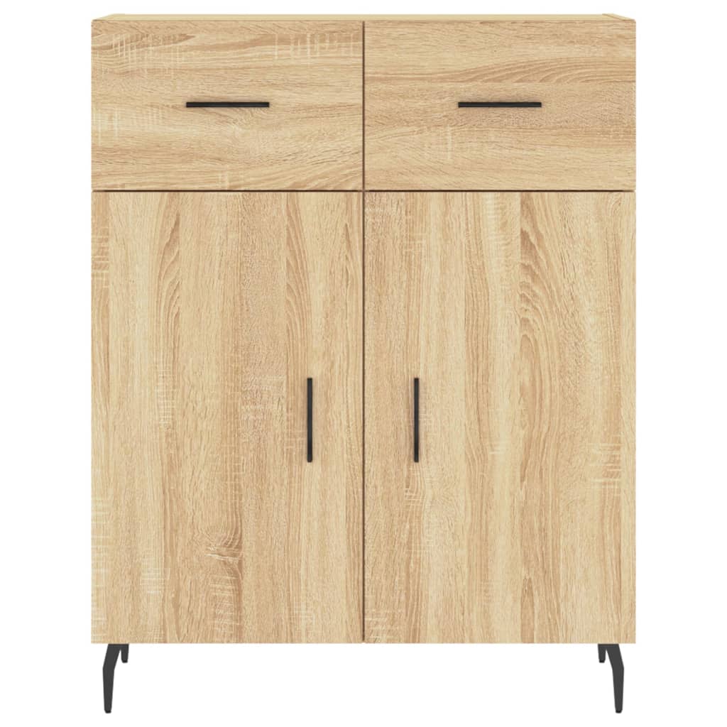 Skåp Sonoma Ek 69,5x34x180 cm