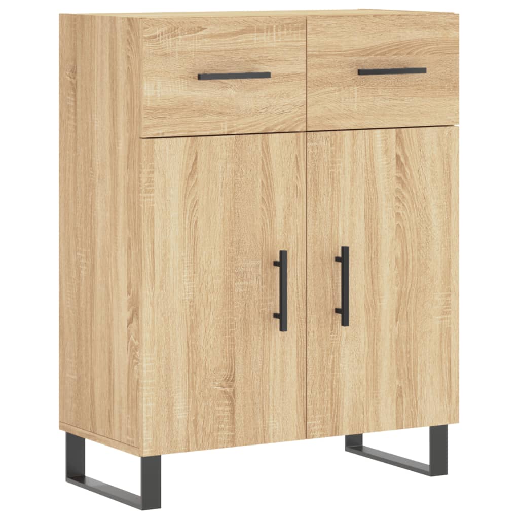 Skåp Sonoma Ek 69,5x34x180 cm