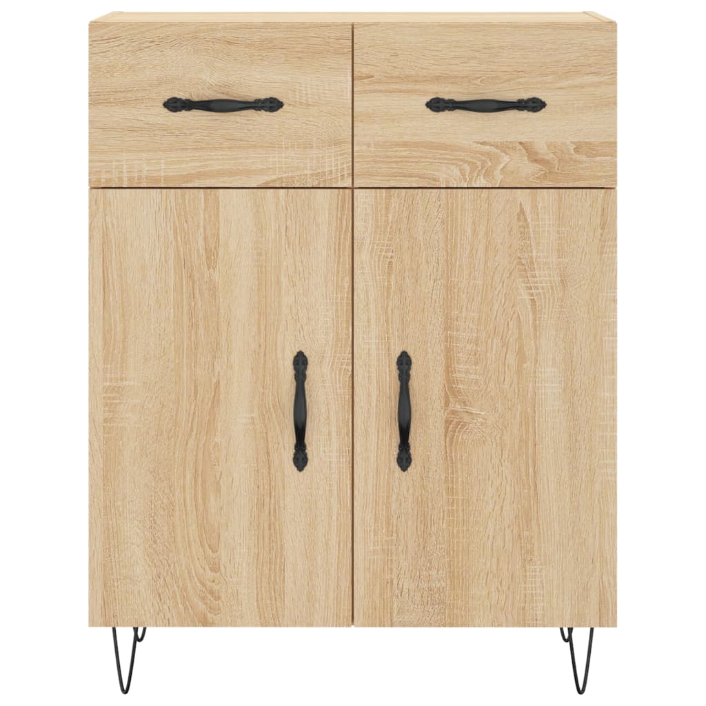 Skåp Sonoma Ek 69,5x34x180 cm