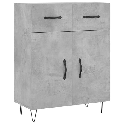 Skåp Betonggrå 69,5x34x180 cm