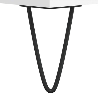 Skåp Vit 69,5x34x180 cm