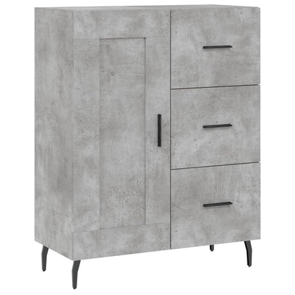 Skåp Betonggrå 69,5x34x180 cm