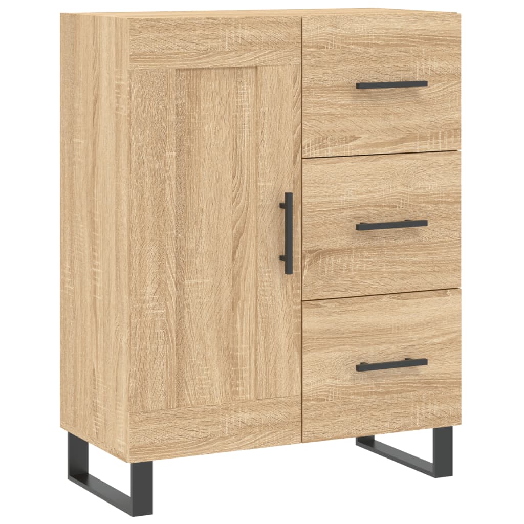 Skåp Sonoma Ek 69,5x34x180 cm