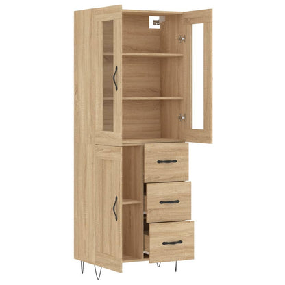 Skåp Sonoma Ek 69,5x34x180 cm
