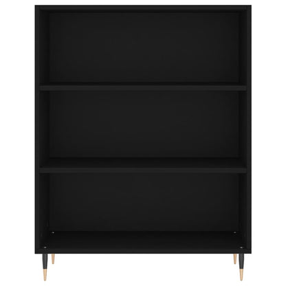 Skåp Svart 69,5x34x180 cm