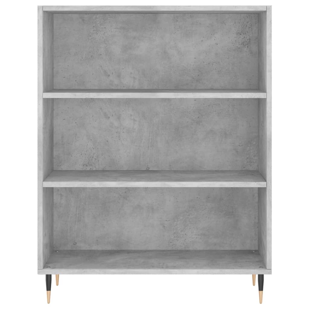 Skåp Betonggrå 69,5x34x180 cm