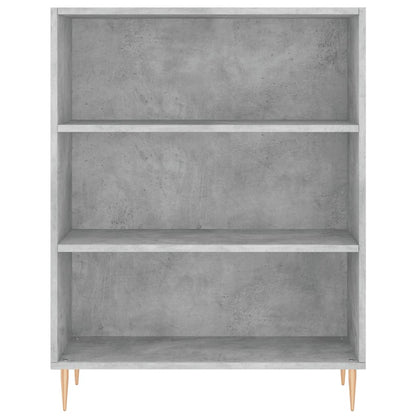 Skåp Betonggrå 69,5x34x180 cm
